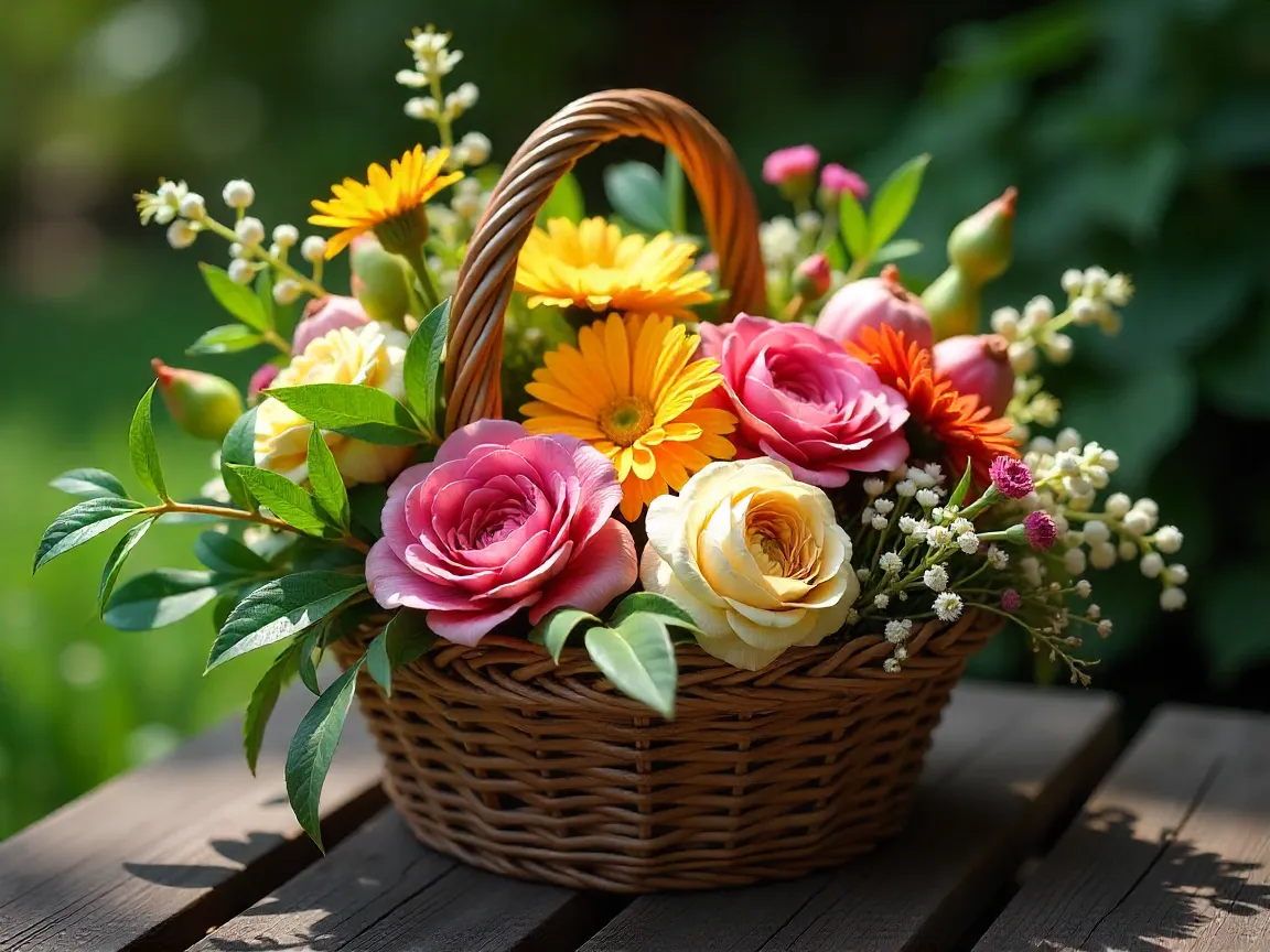 garden harvest arrangement