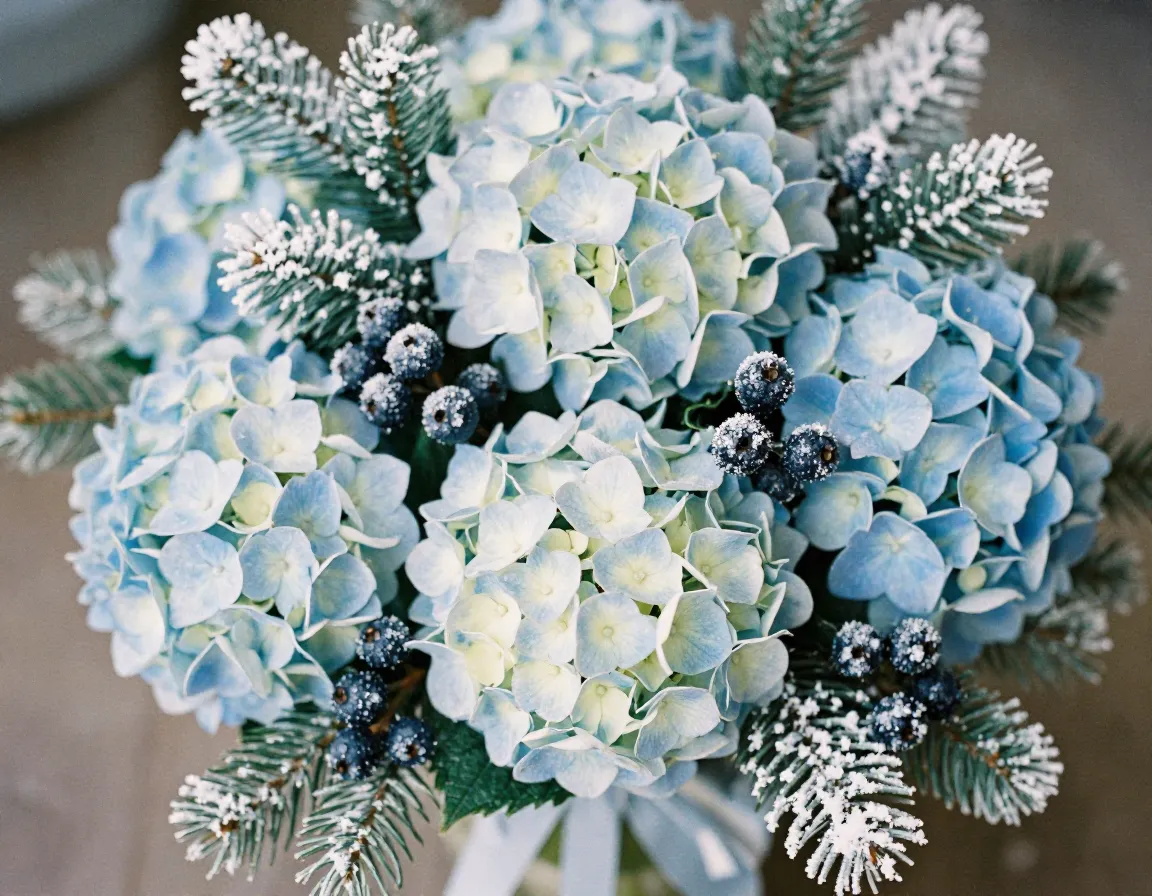 winter flower arrangements
